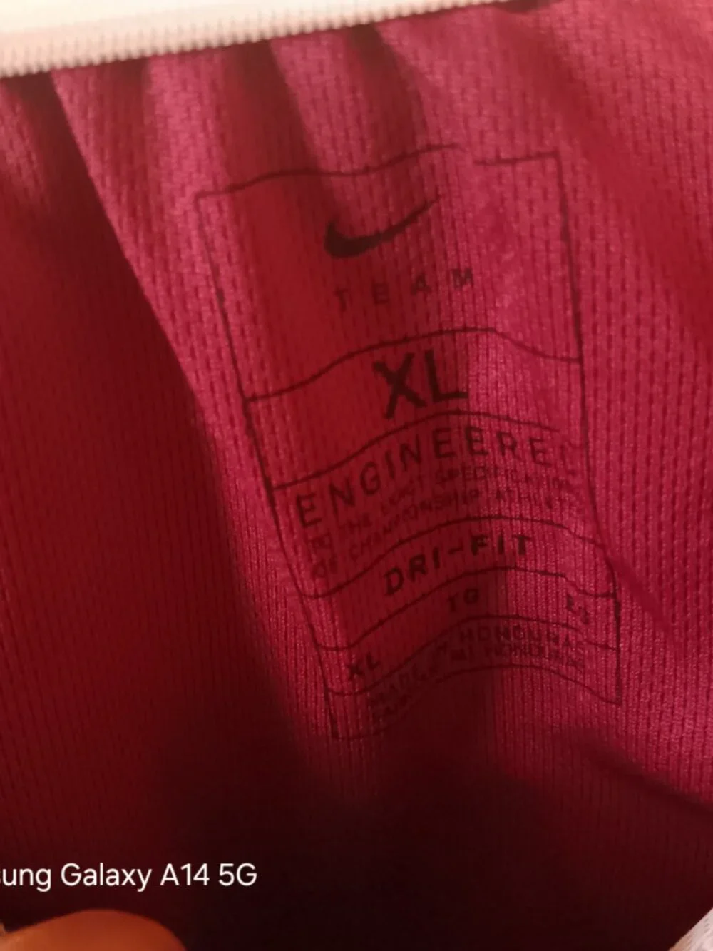 NIKE Girls Basketball Shorts XL Team Cardinal White Dri Fit DC2413 612 NEW